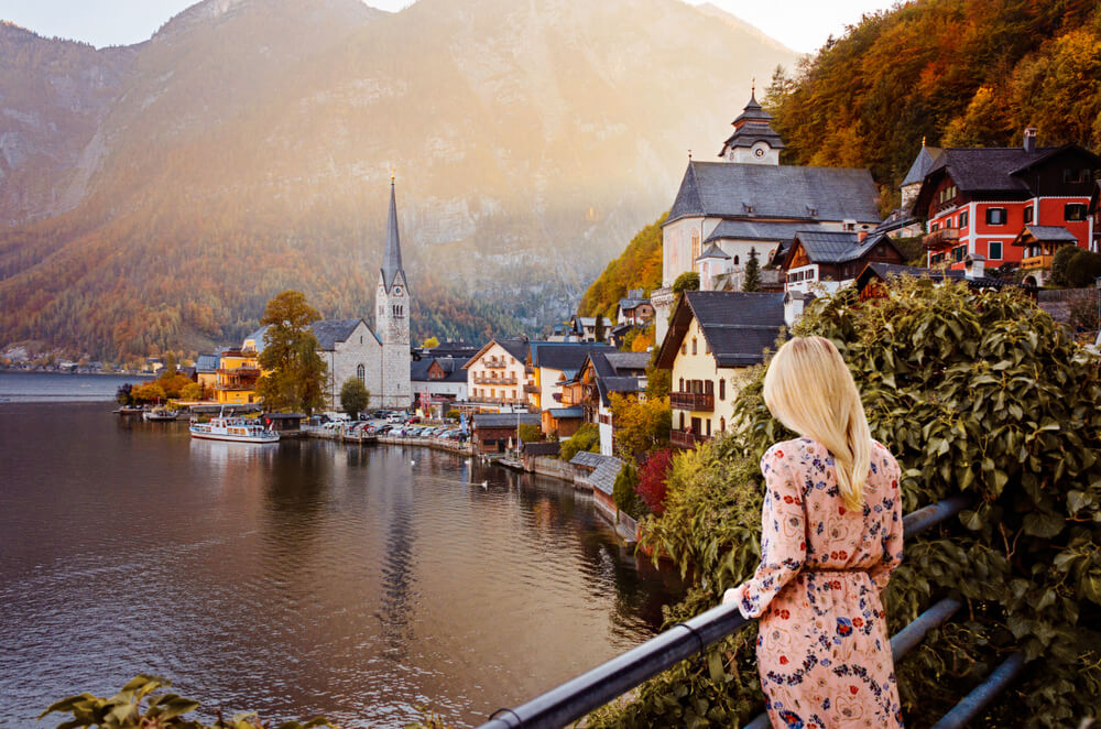 Pohled na Hallstatt