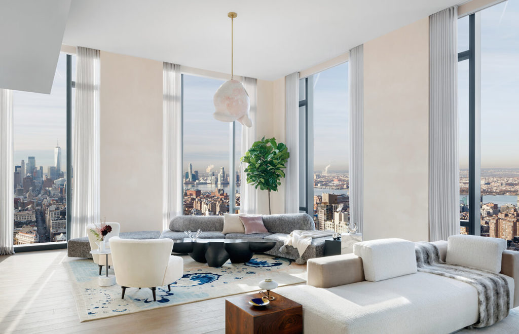 špičková výbava a design penthousu new york