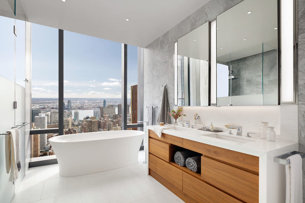 nejluxusnější koupelna - penthouse new york