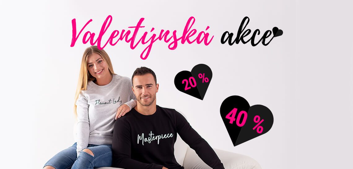 Valentynska akce e-shop Flexinit